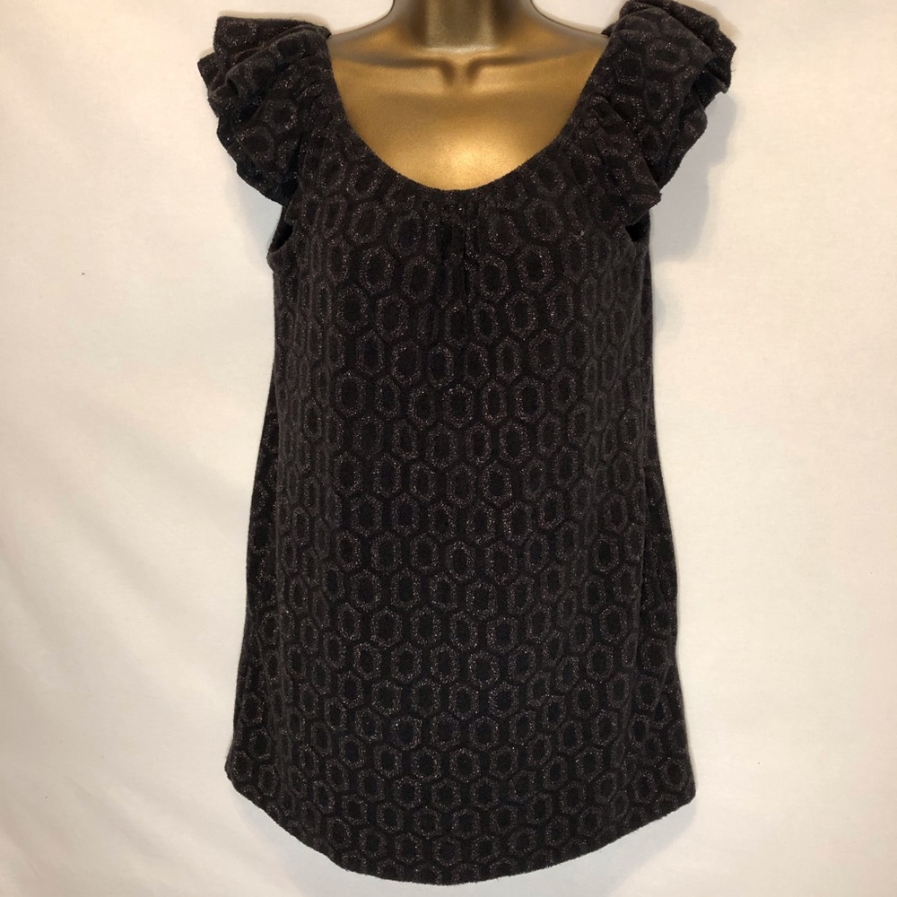 Juicy Couture black terry cloth bathing suit cover